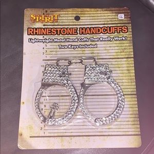 Rhinestone handcuffs